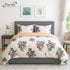 Florida Fiesta 4 Piece Comforter Set in Box - Perfect for Gifting - 1 Double Bedsheet & 1 Double Comforter with 2 Pillow Covers